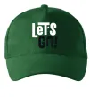Кепка Let's go hand Темно-зеленый фото
