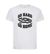 Дитяча футболка Go hard or go home brass knuckles Білий фото