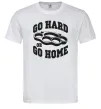 Мужская футболка Go hard or go home brass knuckles Белый Мужская футболка Go hard or go home brass knuckles Белый фото