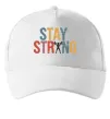 Кепка Stay strong and believe in yourself Білий фото