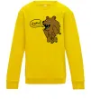 Детский Свитшот Дрищ Солнечно желтый фото