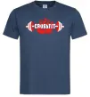 Мужская футболка Crossfit hand Темно-синий фото