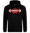 Женская толстовка (худи) Crossfit hand Черный фото