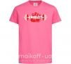 Детская футболка Crossfit hand Ярко-розовый фото