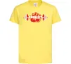 Дитяча футболка Crossfit hand Лимонний фото