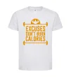 Дитяча футболка Exuses don't burn calories Білий фото
