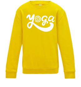Дитячий світшот Yoga lettering Дитячий світшот Yoga lettering