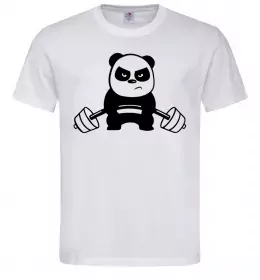 Мужская футболка GANGSTA PANDA Лимонный фото