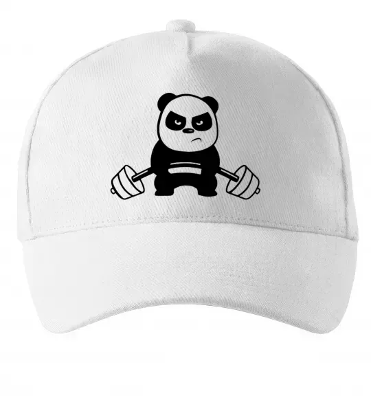 Кепка Strong panda Белый фото