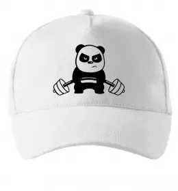 Кепка Strong panda Білий фото
