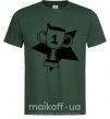Мужская футболка Кубок победителя Темно-зеленый фото