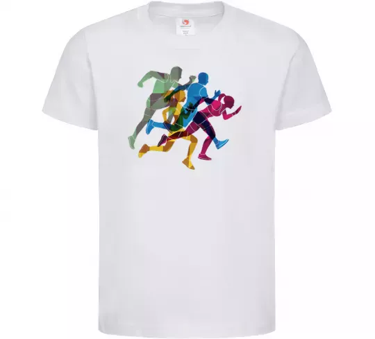 Детская футболка Бігуни Белый фото