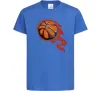 Детская футболка Баскетбольний м'яч Ярко-синий Детская футболка Баскетбольний м'яч Ярко-синий фото