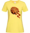 Женская футболка Баскетбольний м'яч Лимонный фото