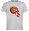 Мужская футболка Баскетбольний м'яч Серый Мужская футболка Баскетбольний м'яч Серый фото