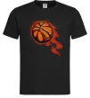 Мужская футболка Баскетбольний м'яч Черный Мужская футболка Баскетбольний м'яч Черный фото