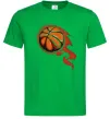 Мужская футболка Баскетбольний м'яч Зеленый Мужская футболка Баскетбольний м'яч Зеленый фото
