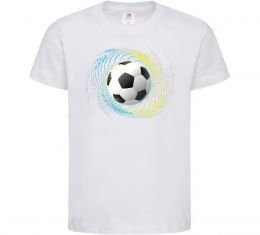 Детская футболка М'яч футбольний бризки Детская футболка М'яч футбольний бризки