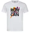 Чоловіча футболка Run while you can Білий Чоловіча футболка Run while you can Білий фото