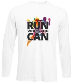 Лонгслив Run while you can Лонгслив Run while you can