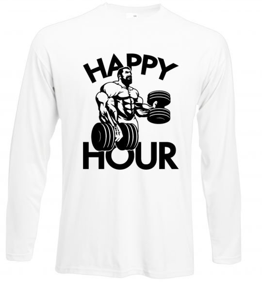 Реглан Happy hour Белый фото