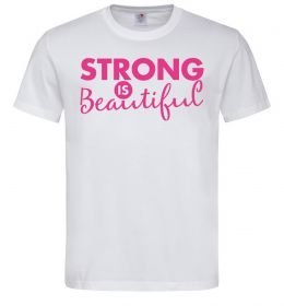 Мужская футболка Strong is beautiful Мужская футболка Strong is beautiful
