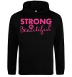 Жіноча толстовка (худі) Strong is beautiful Чорний фото