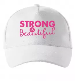 Кепка Crossfit makes your body perfect Белый фото