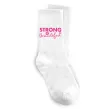 Шкарпетки Strong is beautiful Білий фото
