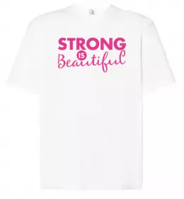 Футболка Оверсайз Turn The Pain Into Power Белый фото