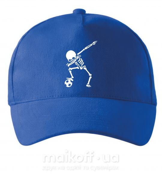 Кепка Football skeleton Яскраво-синій фото