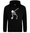 Жіноча толстовка (худі) Football skeleton Чорний Жіноча толстовка (худі) Football skeleton Чорний фото