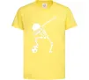 Дитяча футболка Football skeleton Лимонний фото