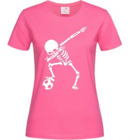 Жіноча футболка Football skeleton