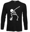 Лонгслив Football skeleton Черный Лонгслив Football skeleton Черный фото