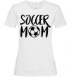 Жіноча футболка Soccer mom Білий фото