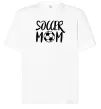 Футболка Оверсайз Soccer mom Білий фото