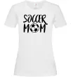 Женская футболка Soccer mom Белый фото