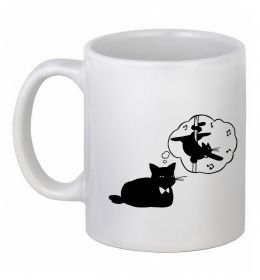 Чашка керамическая Pole cat dream