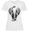 Женская футболка Elefant tree Белый фото