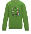 Детский Свитшот Deadlift unicorn Лаймовый фото