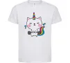 Дитяча футболка Deadlift unicorn Білий Дитяча футболка Deadlift unicorn Білий фото