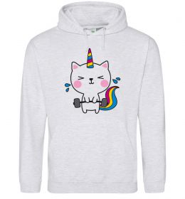 Мужская толстовка (худи) Deadlift unicorn