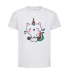 Дитяча футболка Deadlift unicorn Білий фото