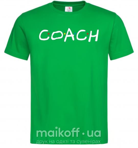Чоловіча футболка Coach friends style Зелений фото