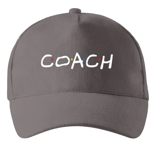 Кепка Coach friends style Сірий фото