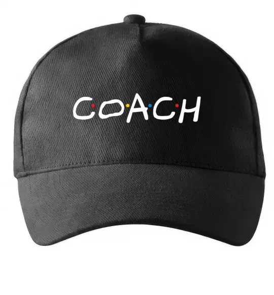 Кепка Coach friends style Черный фото