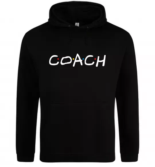 Жіноча толстовка (худі) Coach friends style Чорний фото
