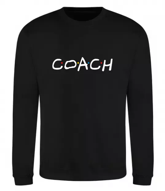 Свитшот Coach friends style Черный фото