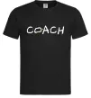 Мужская футболка Coach friends style Черный фото